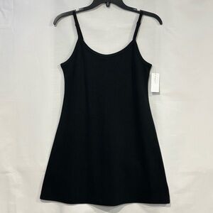 American Eagle Basic Knit A Line Mini Tank Dress - Sundress- Black - Size Small